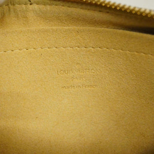 Louis Vuitton Pochette Accessoire  Canvas Clutch Bag