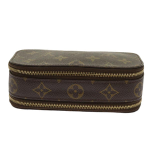 Louis Vuitton Trousse A Maquillage Brush  Canvas Clutch Bag
