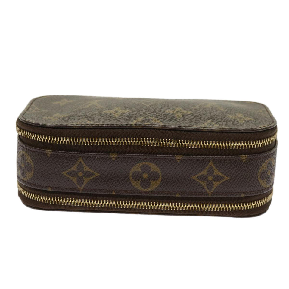 Louis Vuitton Trousse A Maquillage Brush  Canvas Clutch Bag