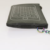 Louis Vuitton Pochette Clés  Canvas Clutch Bag