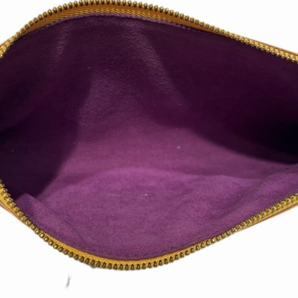 Louis Vuitton Pochette Accessoires  Leather Clutch Bag