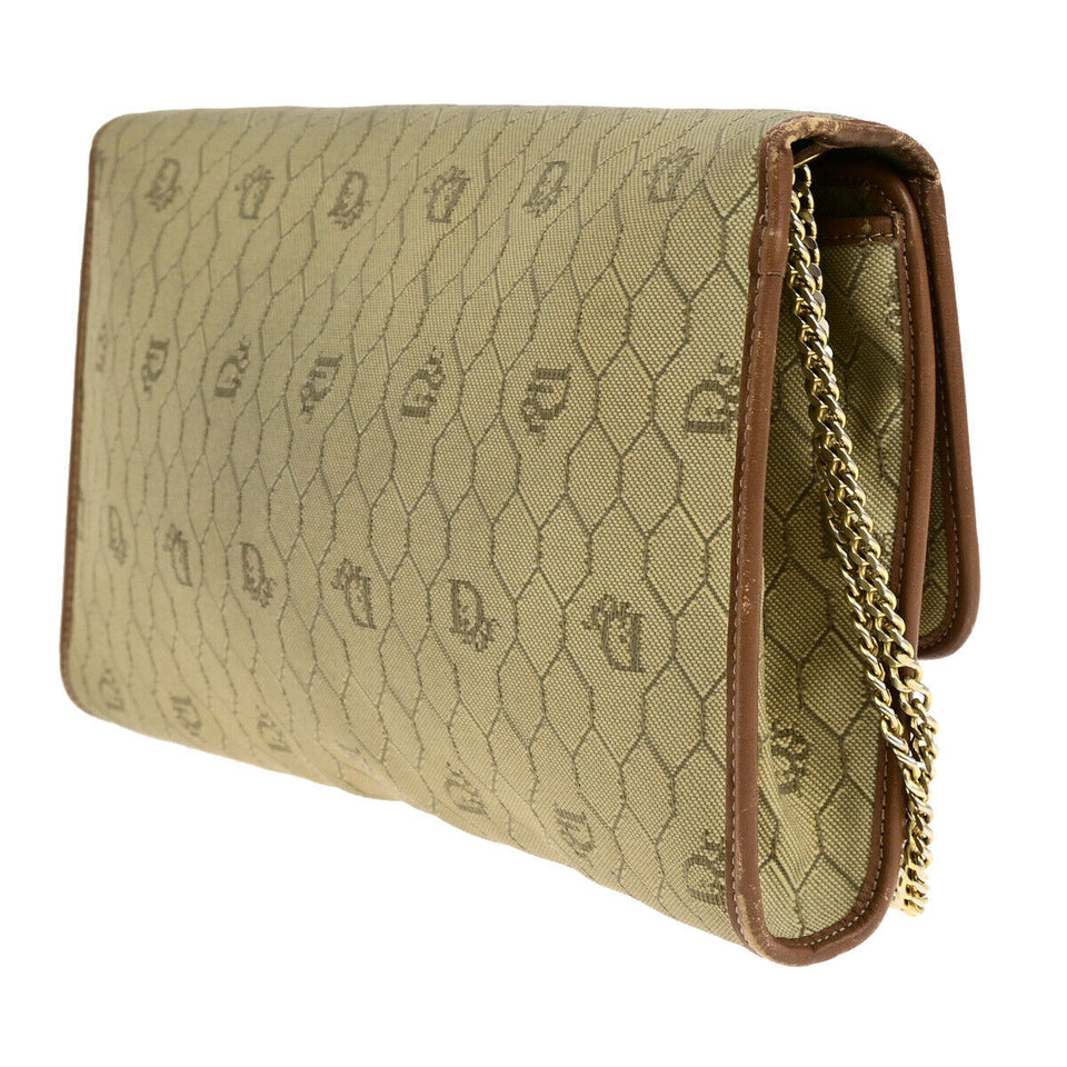 Dior --  Canvas Shoulder Bag