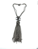 Chanel bag 2017 Strass CC Paris-Cosmopolite Tassel Necklace