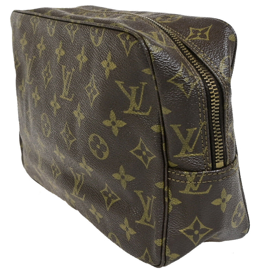 Louis Vuitton Trousse Toilette 28  Canvas Clutch Bag