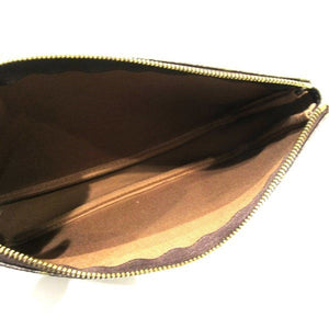 Louis Vuitton Pochette Accessoire  Canvas Clutch Bag