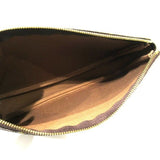 Louis Vuitton Pochette Accessoire  Canvas Clutch Bag