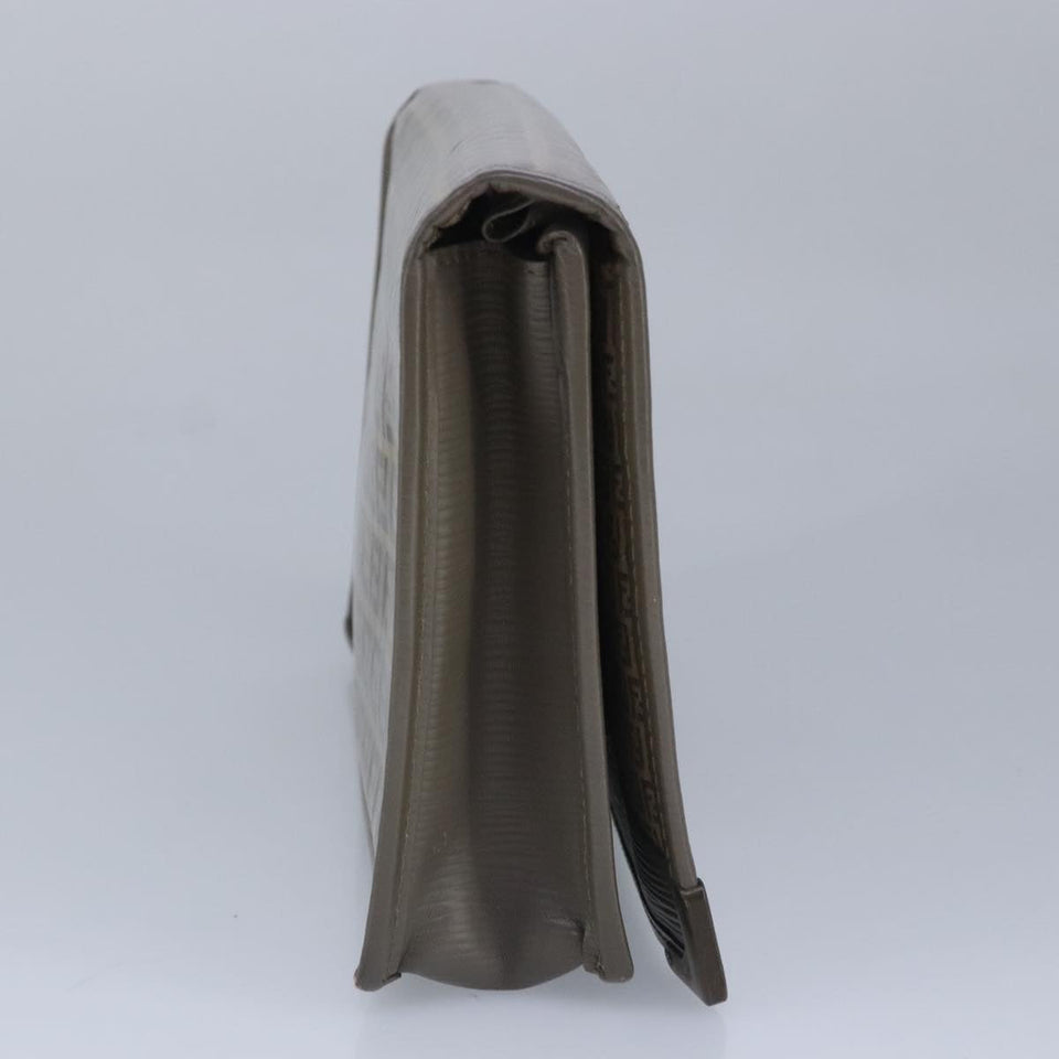 Fendi Zucchino  Canvas Clutch Bag (Pre-Owned)