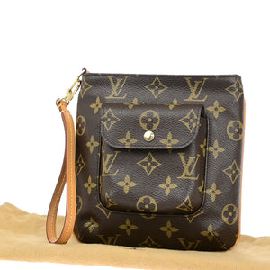 Louis Vuitton Partition  Canvas Clutch Bag