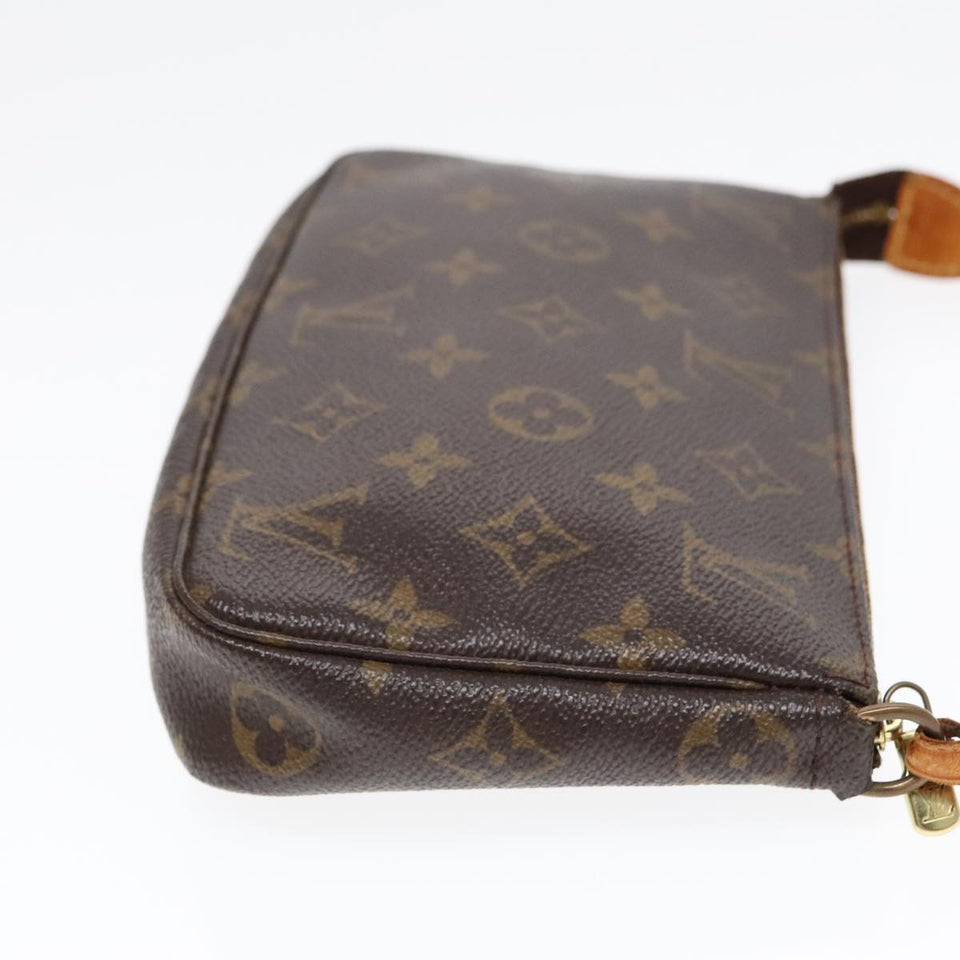 Louis Vuitton Pochette Accessoire  Canvas Clutch Bag