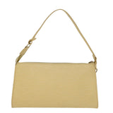 Louis Vuitton Pochette Accessoire  Leather Clutch Bag