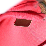 Louis Vuitton Pochette Accessoire  Canvas Clutch Bag
