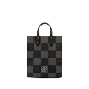 Louis Vuitton Damier Sack XS Handbag Shoulder Bag 2WAY N60479 Noir Black Leather Men LOUIS VUITTON
