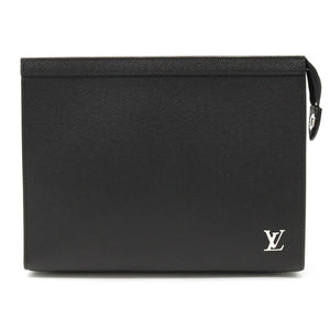 Louis Vuitton Pochette  Leather Clutch Bag