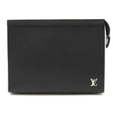 Louis Vuitton Pochette  Leather Clutch Bag