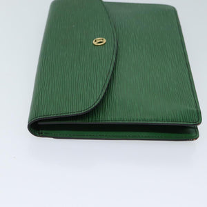 Louis Vuitton Epi Montaigne 27 Clutch Bag Green