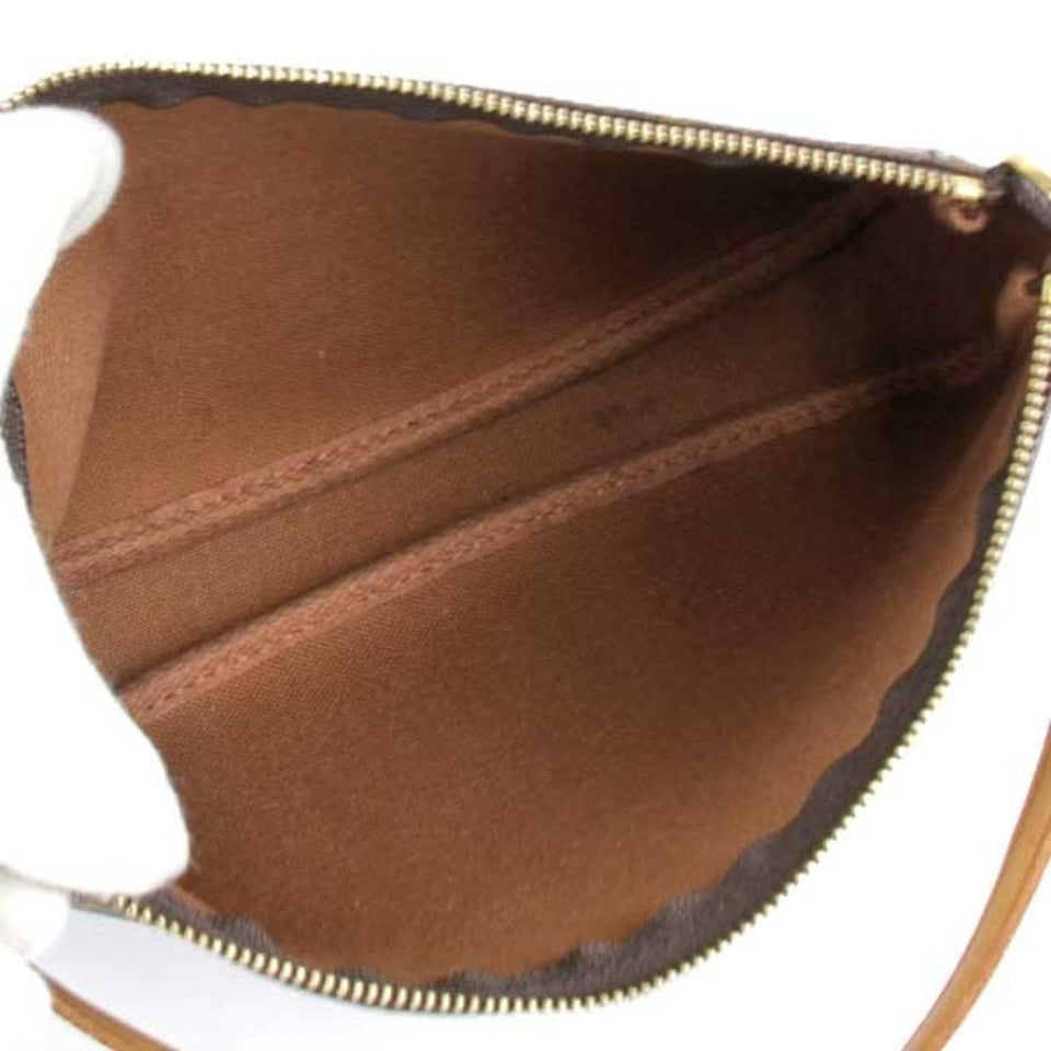 Louis Vuitton Pochette Accessoire  Canvas Clutch Bag