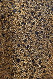 Chanel Navy & Gold Flake Sparkle Blouse SZ 40