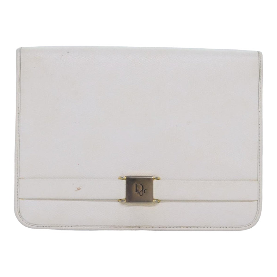 Dior  Leather Clutch Bag
