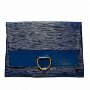 Louis Vuitton Jena  Leather Clutch Bag