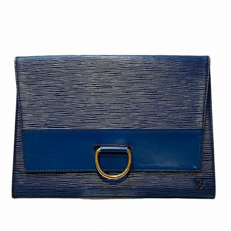 Louis Vuitton Jena  Leather Clutch Bag
