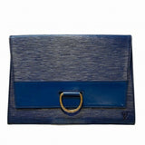 Louis Vuitton Jena  Leather Clutch Bag
