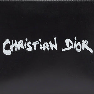 Dior  Leather Logo Slim Pouch