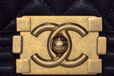 Chanel Black Small Boy Bag GHW Handbag