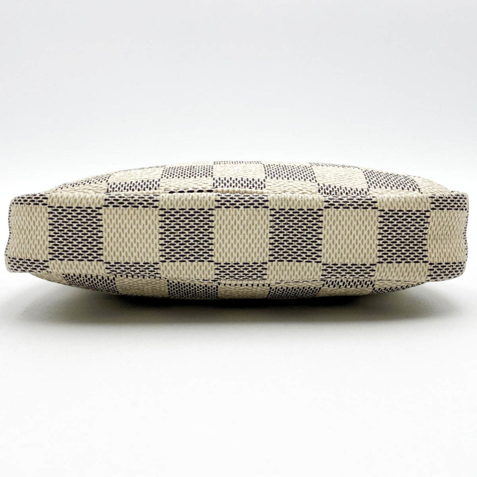 Louis Vuitton Mini Pochette Accessoires  Canvas Clutch Bag