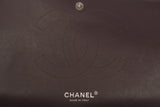 Chanel Black Jumbo Lambskin Double SHW  Handbag