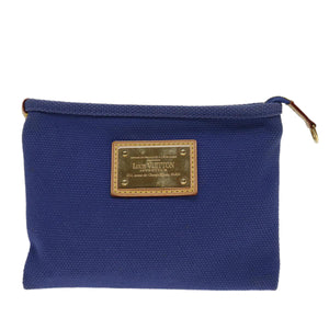 Louis Vuitton Pochette  Canvas Clutch Bag