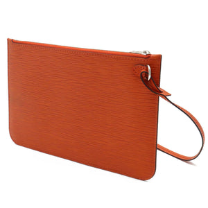 Louis Vuitton Pochette Neverfull  Leather Clutch Bag