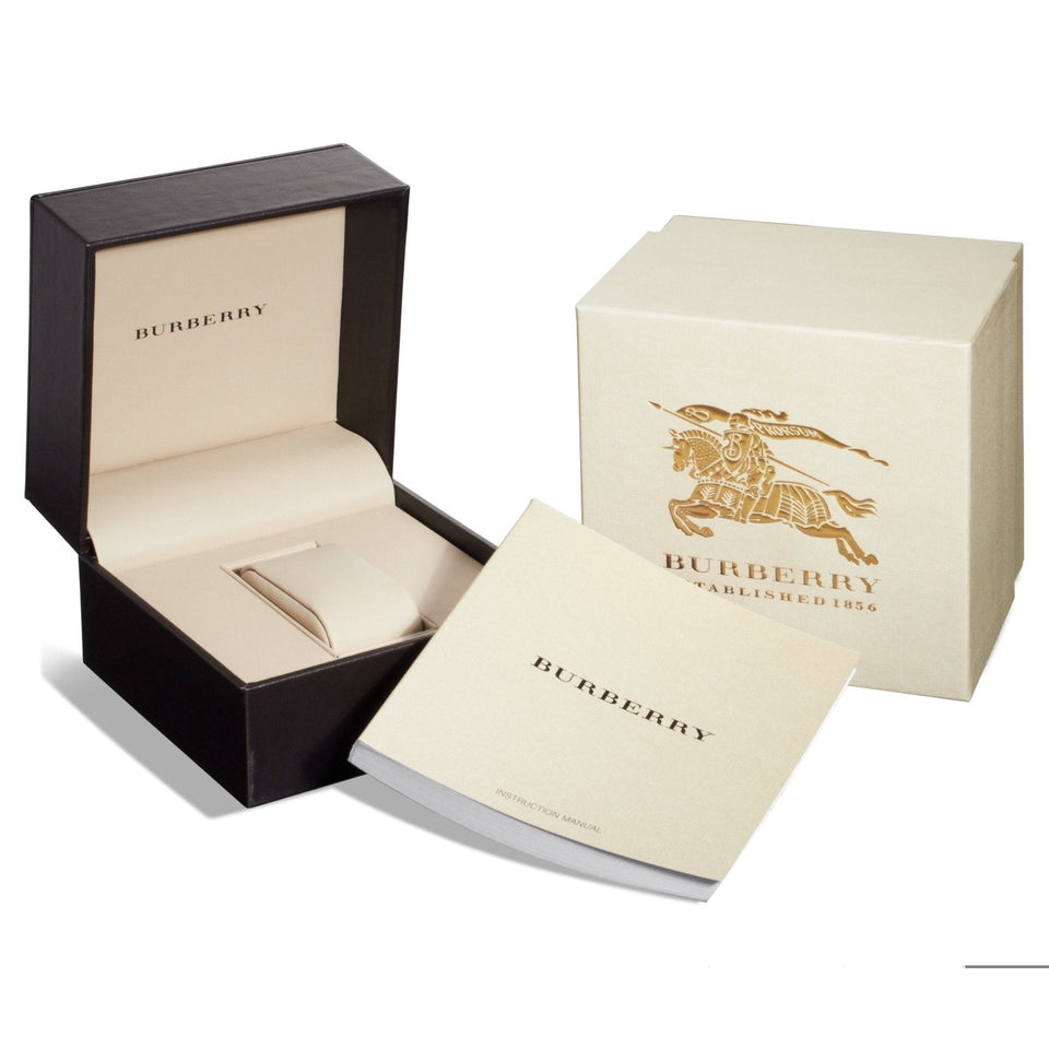 Burberry Ladies The City Yellow Gold Watch BU9033