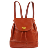 CHANEL 1994-1996 Triple CC Backpack Red Caviar