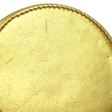 CHANEL 1994-1996 Timeless Jewelry Case Gold Lambskin