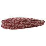 Christian Dior 2002 Trotter Saddle Hand Bag Bordeaux ao31586