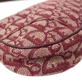 Christian Dior 2002 Trotter Saddle Hand Bag Bordeaux ao31586