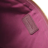 Christian Dior 2002 Trotter Saddle Hand Bag Bordeaux ao31586
