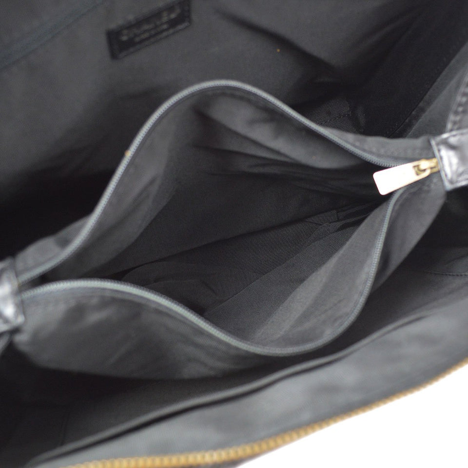 CHANEL 2000-2001 Black Calfskin Wild Stitch Handbag