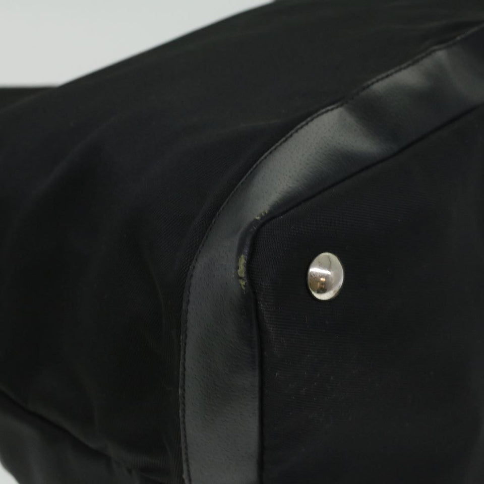 GUCCI Shoulder Bag Canvas Black  ar8657