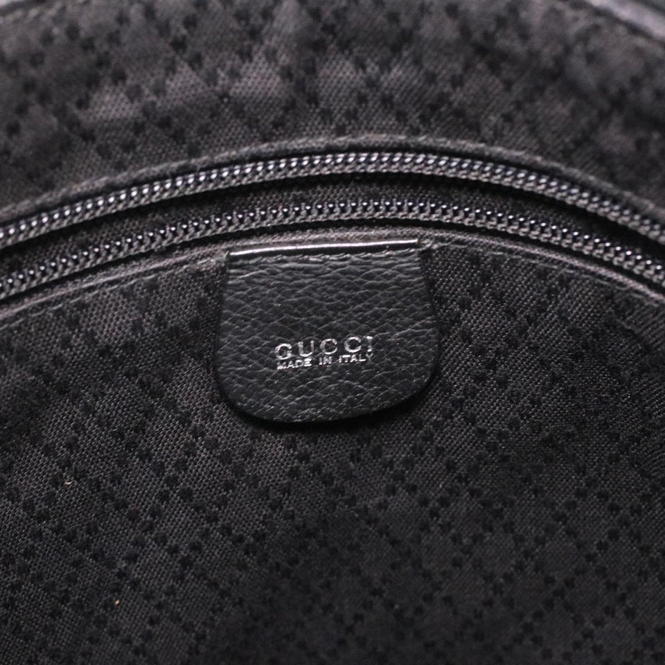 GUCCI Shoulder Bag Canvas Black  ar8657