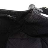 GUCCI Shoulder Bag Canvas Black  ar8657