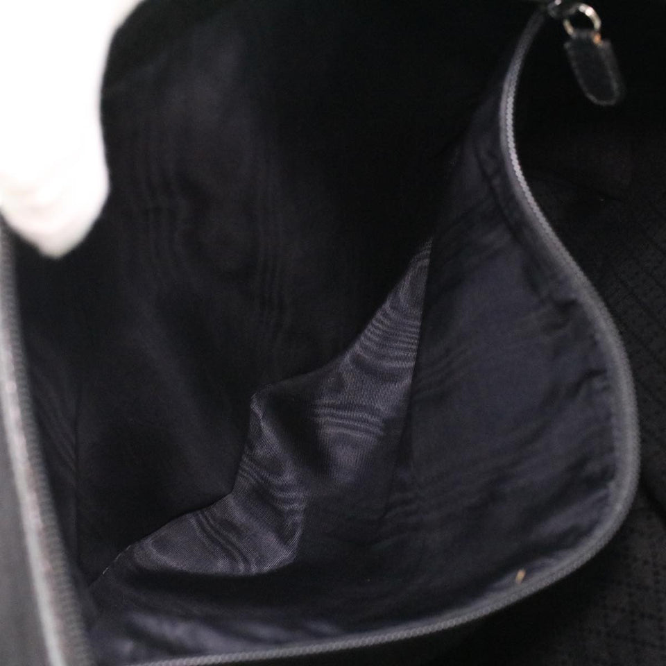 GUCCI Shoulder Bag Canvas Black  ar8657