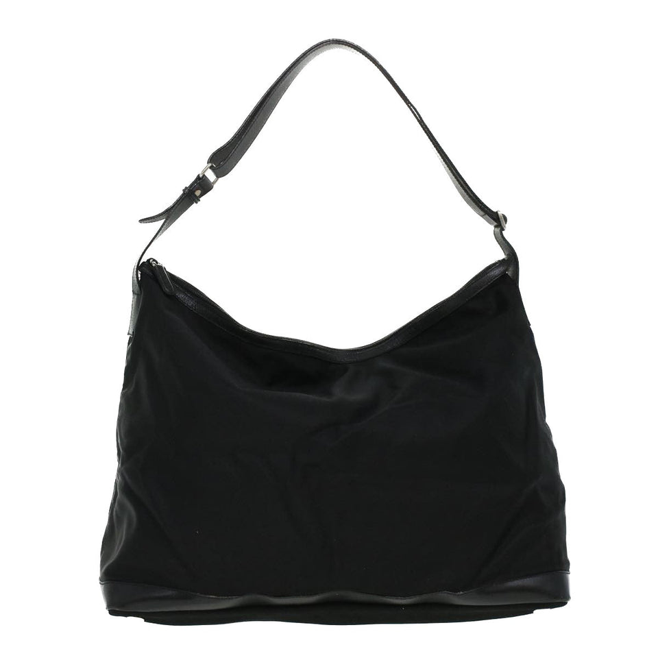 GUCCI Shoulder Bag Canvas Black  ar8657