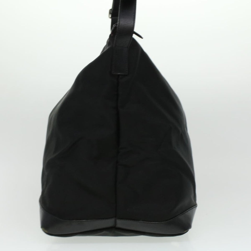 GUCCI Shoulder Bag Canvas Black  ar8657
