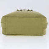 GUCCI Shoulder Bag Suede Green 00734440221  ar9684B