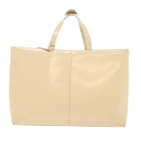 GUCCI Hand Bag Patent leather 2way Beige 002-2113-0476  ar9776