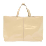 GUCCI Hand Bag Patent leather 2way Beige 002-2113-0476  ar9776