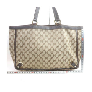 Gucci Abbey Canvas Tote Bag