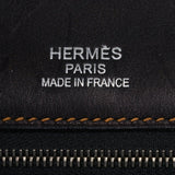 Hermes Birkin 35 Ghillies Denim Fonce Toile / Black Evercalf Bag Limited Edition