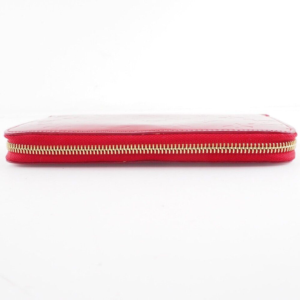 Louis Vuitton Zippy Wallet Pomdamul Red